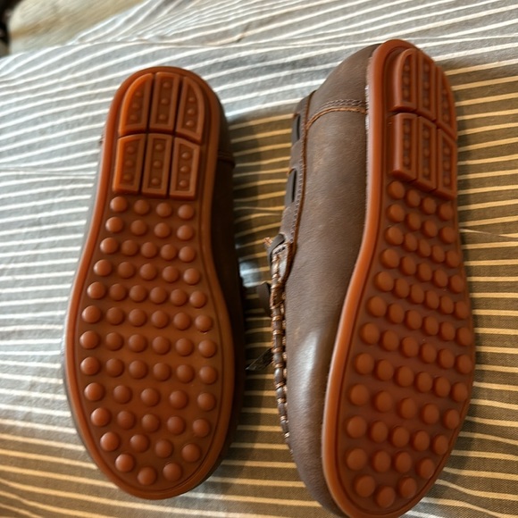 Cardin Mccoy Waxed Leather Loafers - Picture 3 of 4